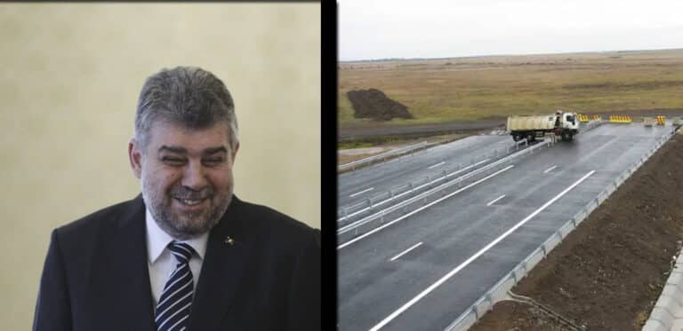 Guvernul se laudă cu un tronson de 21 de kilometri din Autostrada