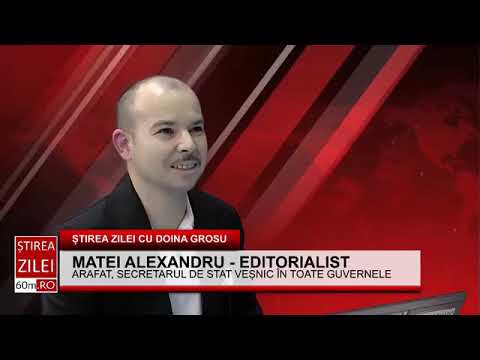 Știrea zilei cu Doina Grosu, pe 60m.ro