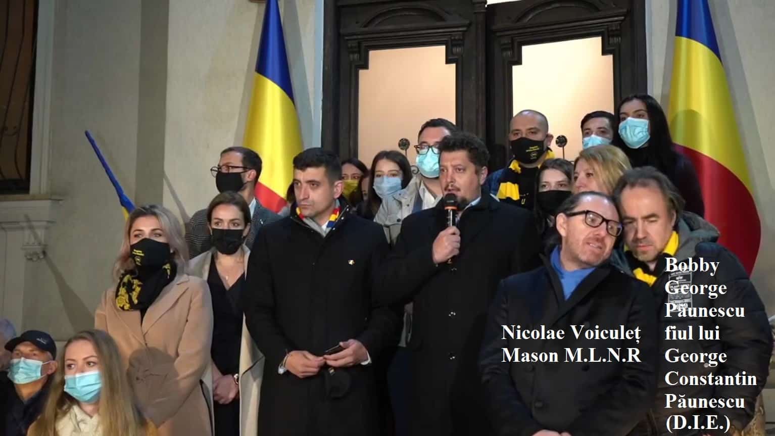 SCHEMA UDMR aplicată la AUR. IMPOSIBILA SURPRIZĂ. La victoria din butoane au ieșit din adormire masonul Nicolae Voiculeț și miliardarul Bobby Voiculescu, fiul ofițerului DIE George Constantin Păunescu, devalizator Bancorex și afacerist cu oligarhii Rusiei