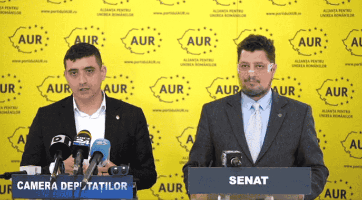George Simion – AUR: “Guvernul trebuie să înceteze să dea vina pe români pentru răspândirea virusului”