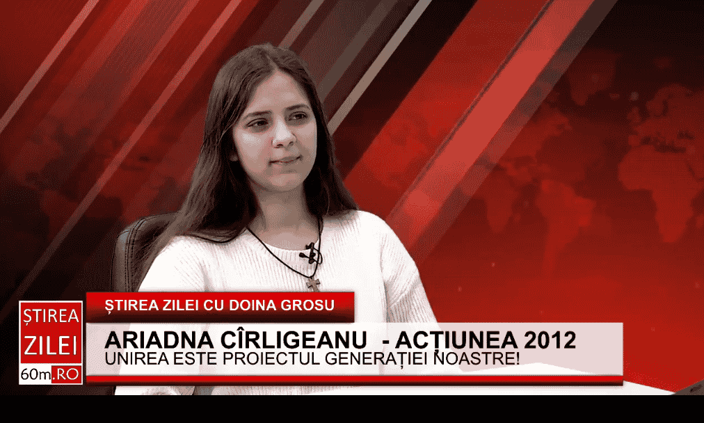 Ariadna Cîrligeanu: Unirea este singura cale prin care Basarabia poate fi salvată.