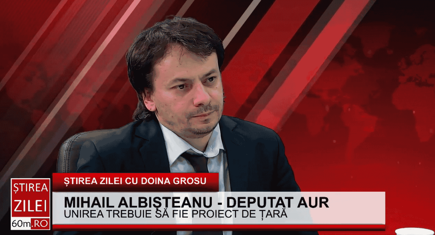 Mihail Albișteanu – AUR: “Trebuie să dăm la o parte ceea ce ne diferențiază și să ne concentrăm pe tot ceea ce ne unește.”