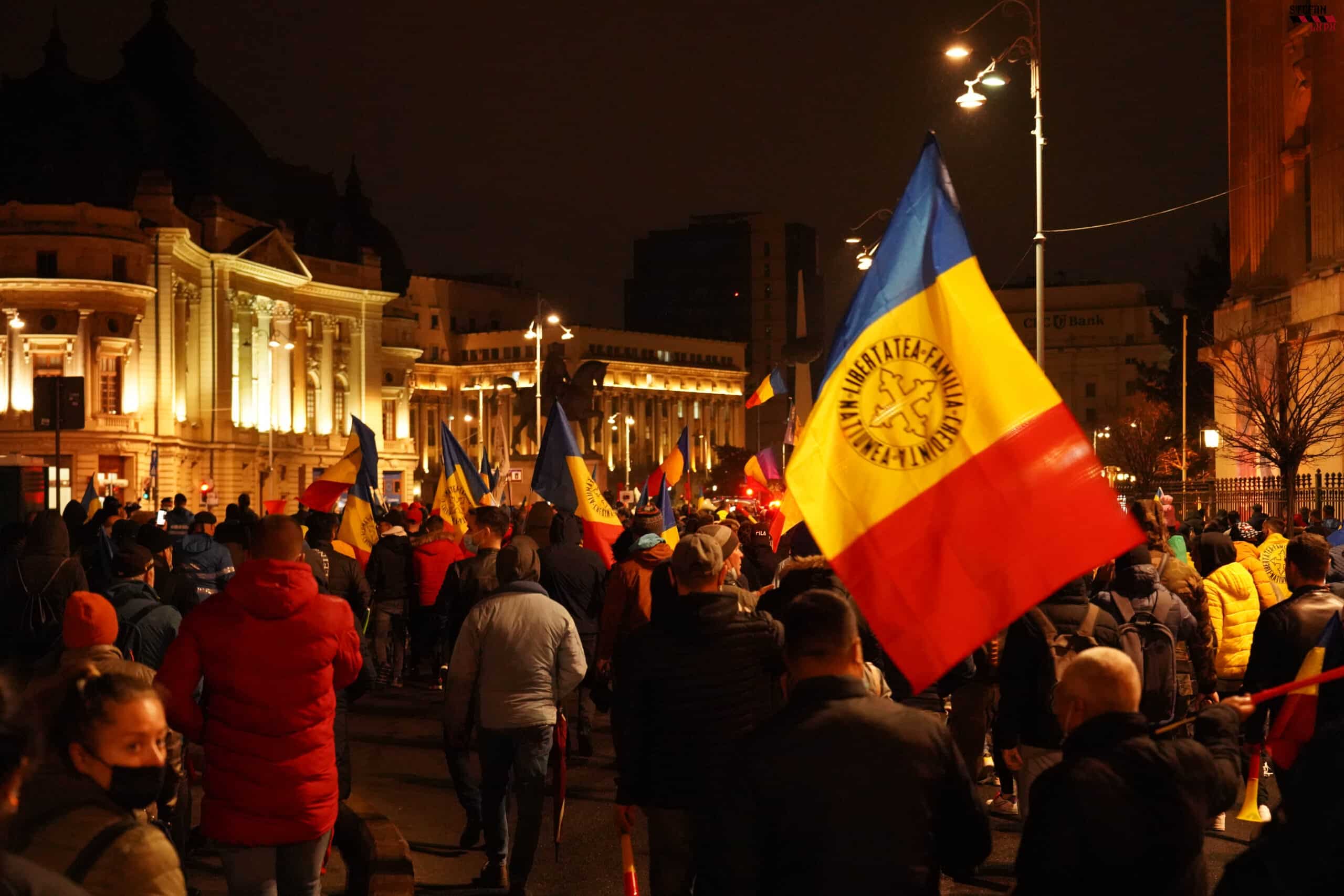 Degeaba se mint USR, PNL și PSD: majoritatea protestatarilor erau susținători AUR