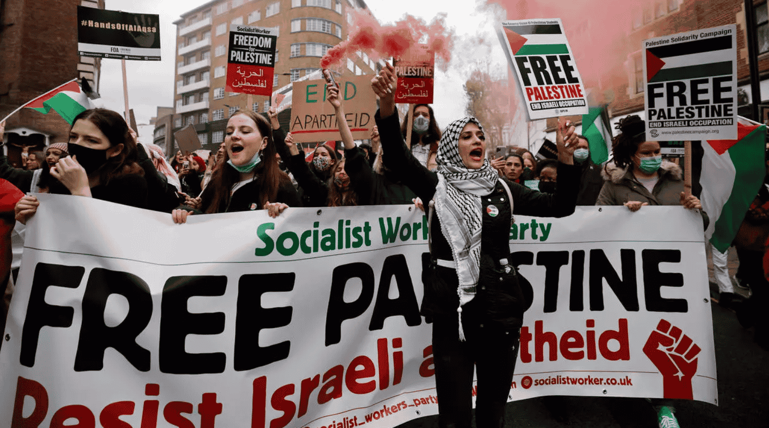 VIDEO: Manifestaţii pro-palestinene la Paris, Madrid, Londra, Montreal, Washington: “Acesta nu este război, e genocid!”