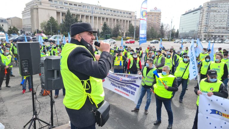 Polițiștii anunță noi proteste: Premierul Ciucă nu vrea să le mărească salariile