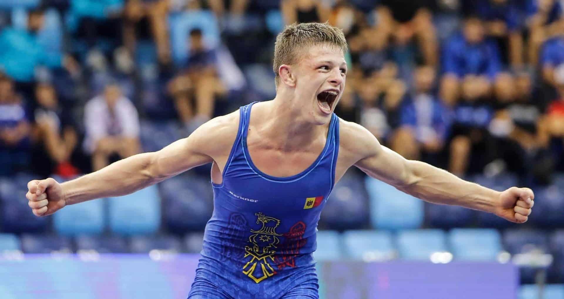 Un sportiv din R. Moldova, campion mondial la lupte greco-romane printre cadeți