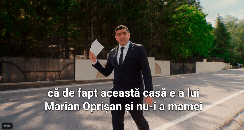 George Simion câștigă procesul de 2,65 milioane de euro cu baronul PSD, Marian Oprișan - 4media.info