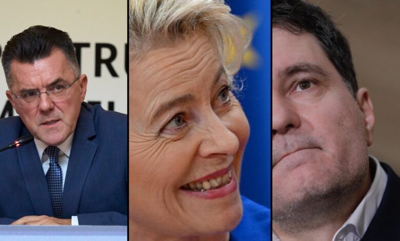 dan dungaciu ursula von der leyen nicusor dan