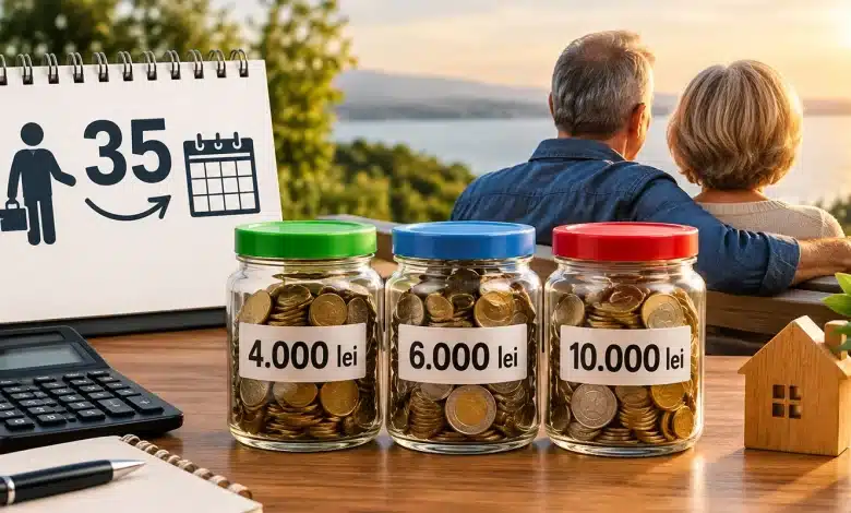 Salariu de aproape 23.500 de lei net, necesar pentru o pensie de 10.000